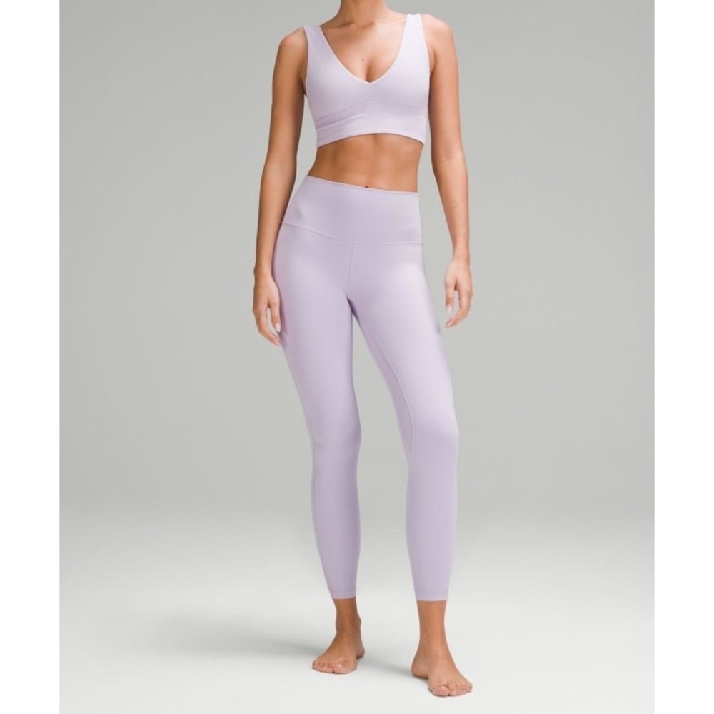 Lululemon Align High-Rise Pant 25 Purple Lavender‎ Yoga Leggings Nulu NULPOS